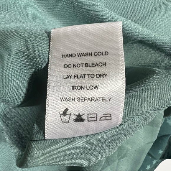 Lovers + Friends | Fairy Midi Asymmetrical Waldo Slip Dress Pacific Blue | S - Picture 11 of 12